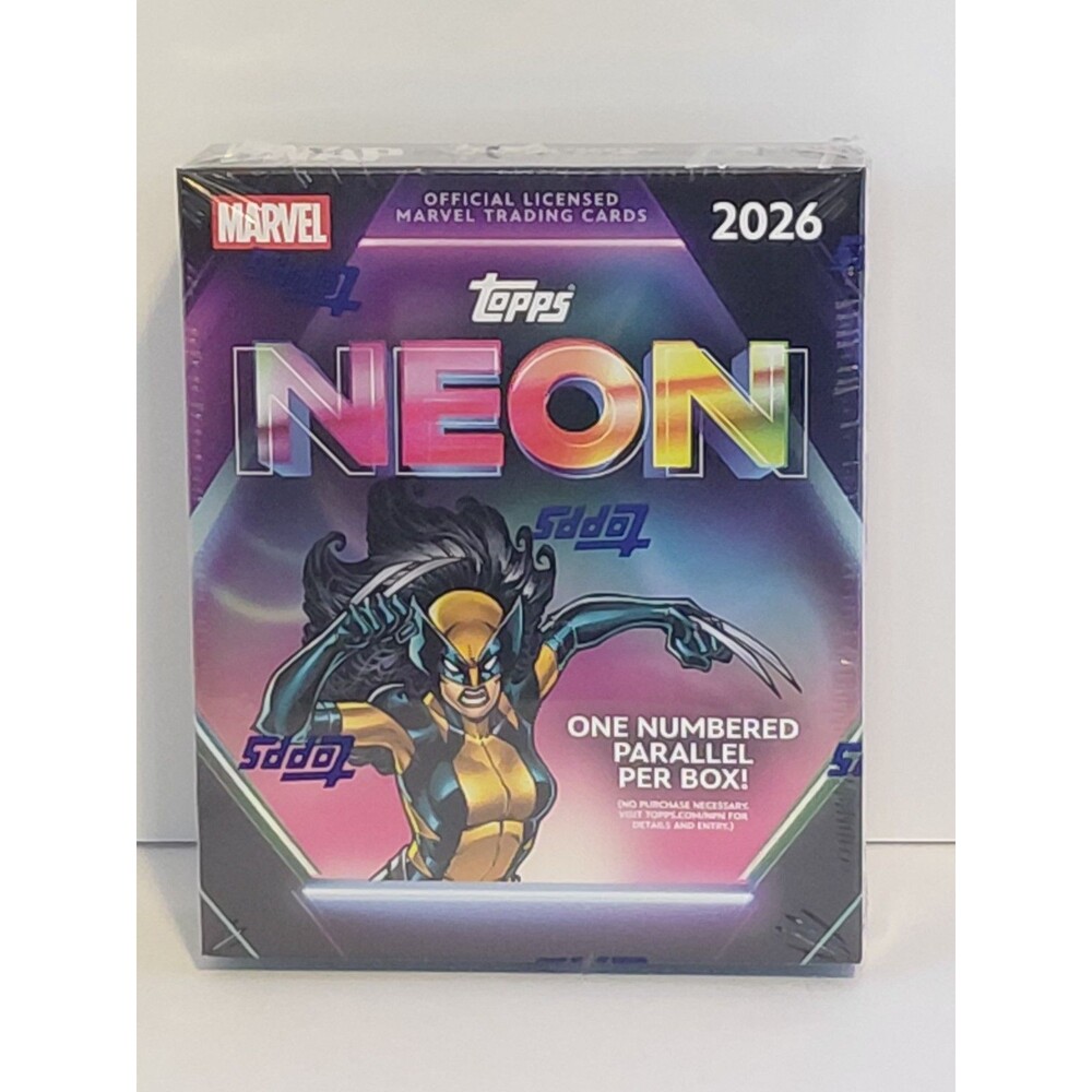 2026 Topps Marvel Neon Mega Box - Factory Sealed - SHIPS FREE